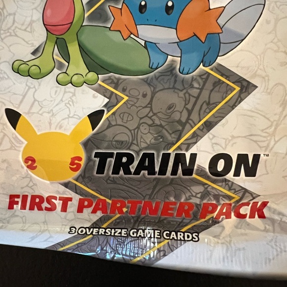 Pokemon TCG First Partner Pack - Hoenn 3 Jumbo Cards + 2 Booster Packs - Picture 2 of 5
